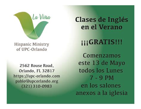 University Presbyterian Church: Orlando, FL > Clases de ...