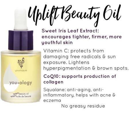 Uplift Beauty Oil in 2021 | Younique skin care, Beauty oil, Youology ...