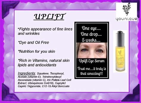 Uplift | Natural skin, Oil free, Younique makeup