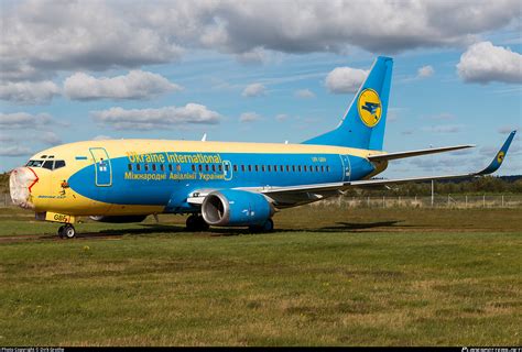 UR GBF Ukraine International Airlines Boeing 737 548 WL ...