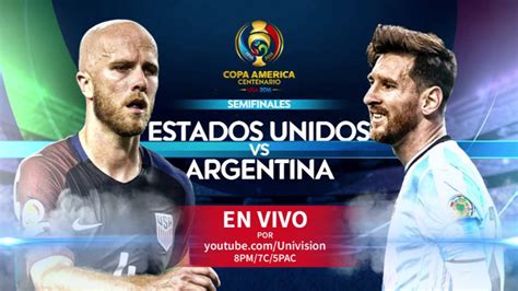 USA vs Argentina en vivo traído a ti gratis por Univision ...