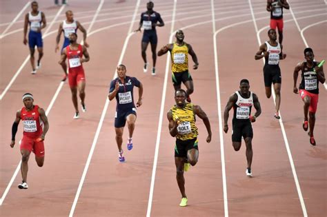 Usain Bolt completa triplete en las pruebas de velocidad del Mundial de ...