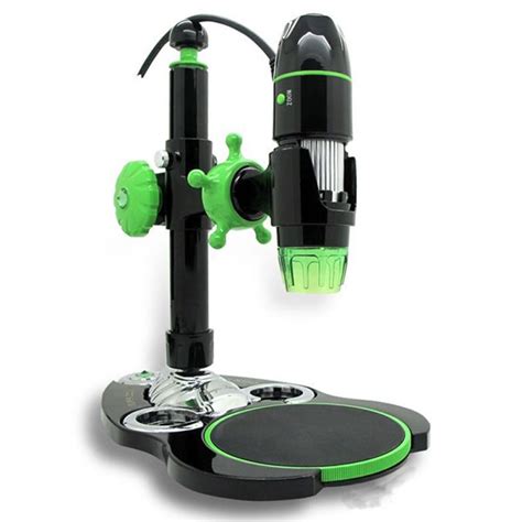 USB Digital Microscope 5X 500X w/ 3D Metal Stand   USB ...