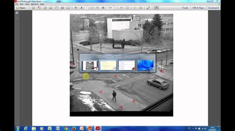 Using Orthophotos to calculate a persons walking speed ...