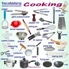 Utensilios de cocina   Kitchen utensils   Aprendo inglés | Ingles para ...