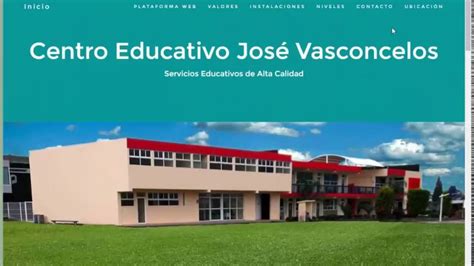 utilizacion plataforma Centro Educativo  José Vasconcelos    YouTube