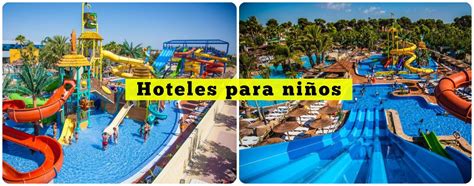 Vacaciones en 30 HOTELES para NIÑOS en España con Toboganes