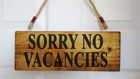 Vacancies No Vacancy Sign Hotel Surf Lodge Guest House B&B ...
