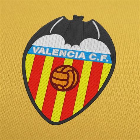 Valencia CF logo La Liga BBVA embroidery design