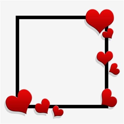 Valentine Hearts Square en 2020 | Decoracion cartas de amor, Imagenes ...
