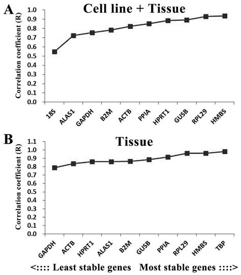 Validation of internal reference genes for relative ...