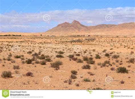 Valle árido en Marruecos imagen de archivo. Imagen de ...