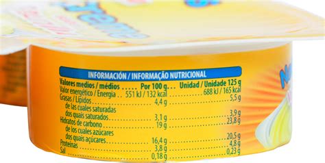 Valor nutricional de HACENDADO  MERCADONA  NATILLAS SABOR VAINILLA. | OCU