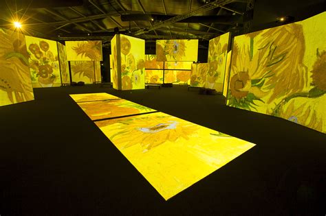 Van Gogh Alive SENSORY4 traveling exhibition on Behance