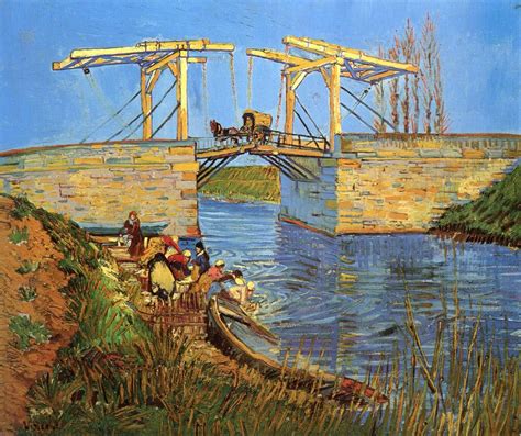 Van Gogh: Paintings: Drawbridge near Arles, 1888   Fine ...