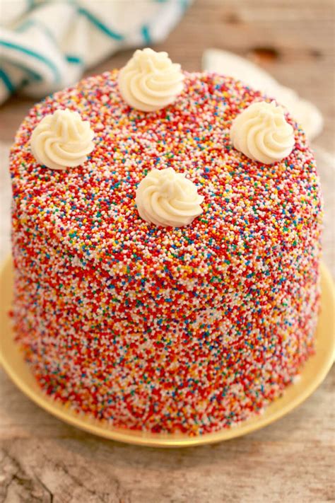 Vanilla Birthday Cake Recipe   Gemma’s Bigger Bolder Baking