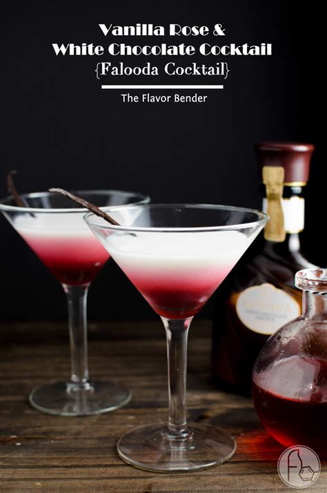 Vanilla Rose and White Chocolate Cocktail {Falooda ...