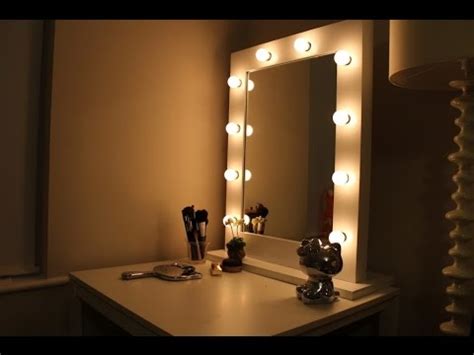 Vanity Mirror with Lights Ikea   YouTube