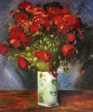 Vase with Red Poppies, 1886   Vincent van Gogh