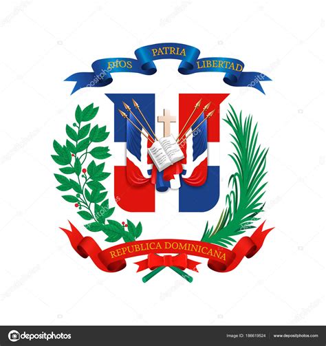 Vector: escudo de republica dominicana | Escudo Del Estado ...