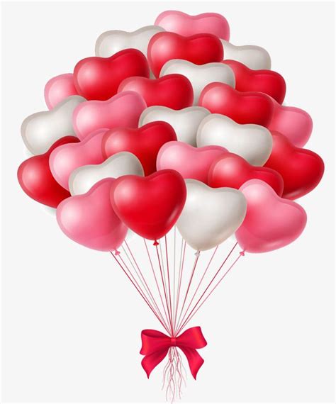 Vector Hand Painted Heart Balloon, Vector, Hand Painted ...