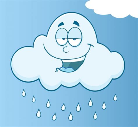 Vectores de stock de Nube de lluvia de dibujos animados comic ...