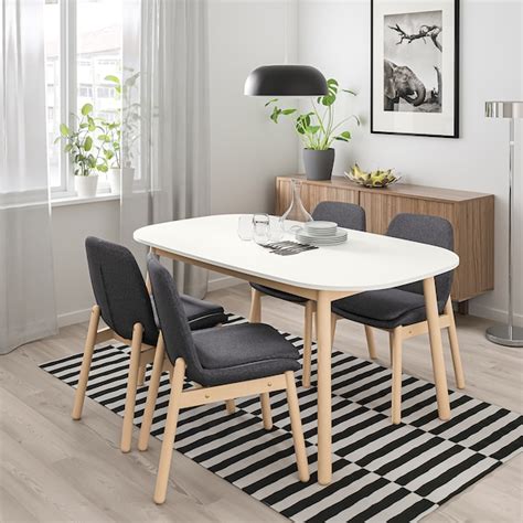 VEDBO Mesa de comedor   blanco   IKEA