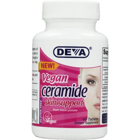 Vegan Ceramide Skin Supplement   60 tablets   Spectrum ...