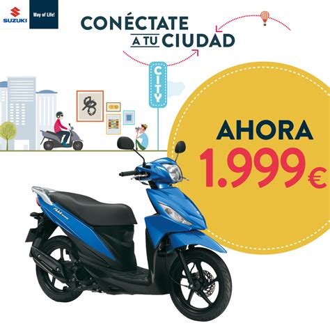 Ven a Motos Marín y llévate la Suzuki Address por solo 1.999 euros ...