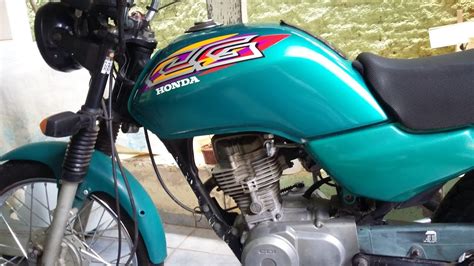 Vendo Moto Honda Cg 125 Ano 99   Impecável 93000 Km   YouTube