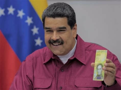 Venezuela unveils 100,000 bolivar note   Business Insider