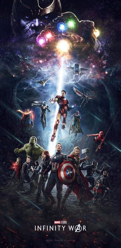 Vengadores: Infinity War : ¿Este póster es oficial o un increíble fan ...