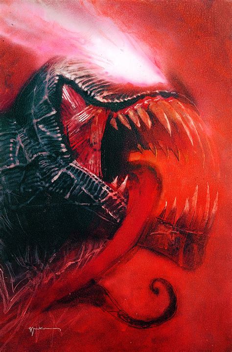 Venom Annual 1 – Bill Sienkiewicz Art