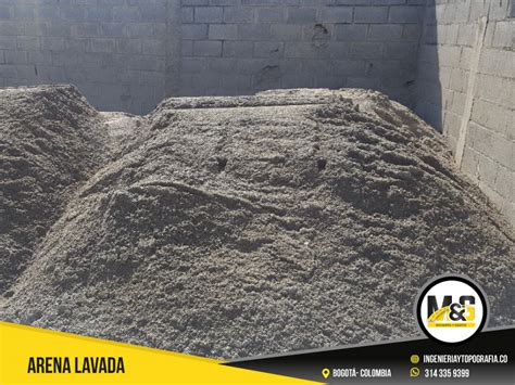 Venta de arena Lavada Bogotá, venta de arenas para la ...