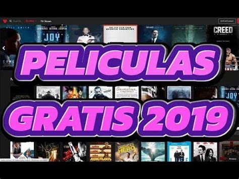 VER PELICULAS ONLINE GRATIS 2019   YouTube