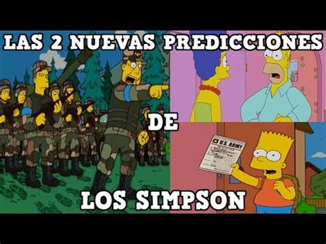 Ver “LAS 2 NUEVAS PREDICCIONES DE LOS SIMPSON” en YouTube ...