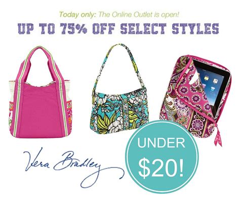 Vera Bradley Outlet Sale  Today only  Items Under $20!