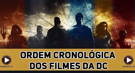 Verifique el orden cronológico de las películas de DC