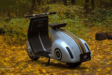 Vespa 98 Is the Beautiful, Electric, Modern Take on the Classic Scooter ...