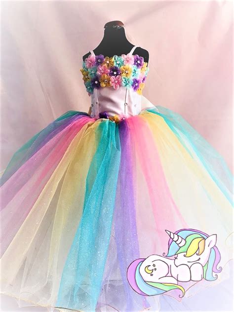 Vestido Para Niñas Unicornio+envió+regalo Sorpresa ...