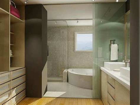 Vestidor con baño | Ideas de decoración de baños, Diseño de baños ...
