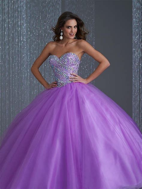 vestidos para 15 color lila 4 | Quincenera dresses, Quince dresses ...