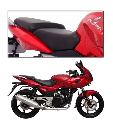 Vheelocityin   High Quality Bike Seat Cover for Bajaj ...