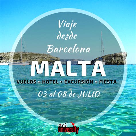 Viaje barato a Malta, vuelos desde Barcelona + apartamento ...