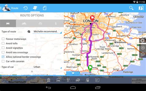 ViaMichelin Route planner,maps   Android Apps on Google Play