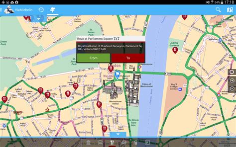 ViaMichelin Route planner,maps   Android Apps on Google Play