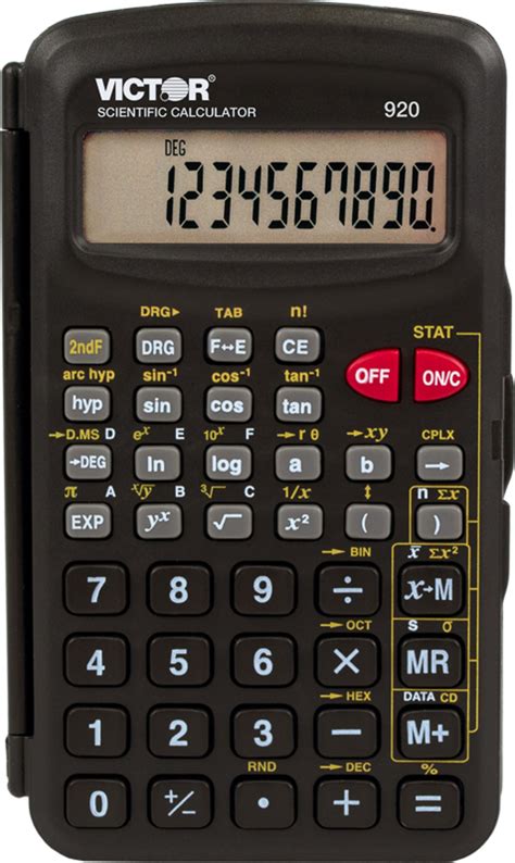 Victor Calculator 920   10 Digit Compact Scientific ...