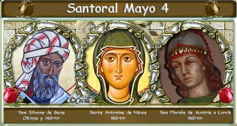 Vidas Santas: Santoral Mayo 4