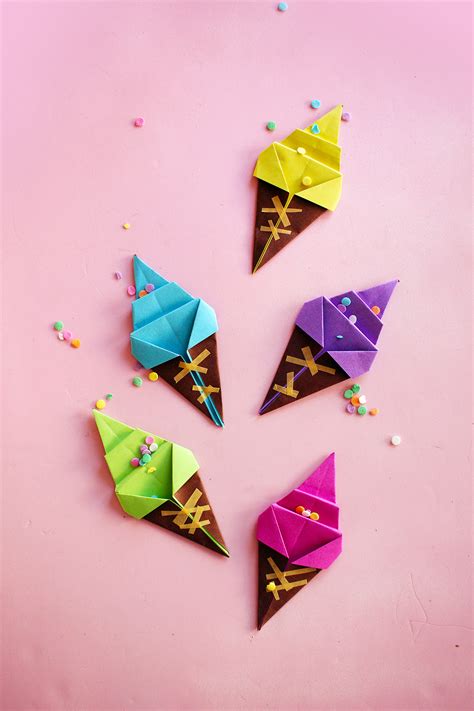 Vidéo DIY : l origami glace ! Poulette Magique