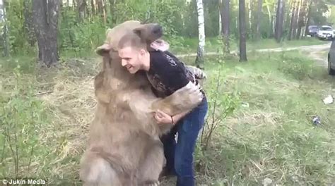 Video shows Russian man grappling with bear in wrestling ...